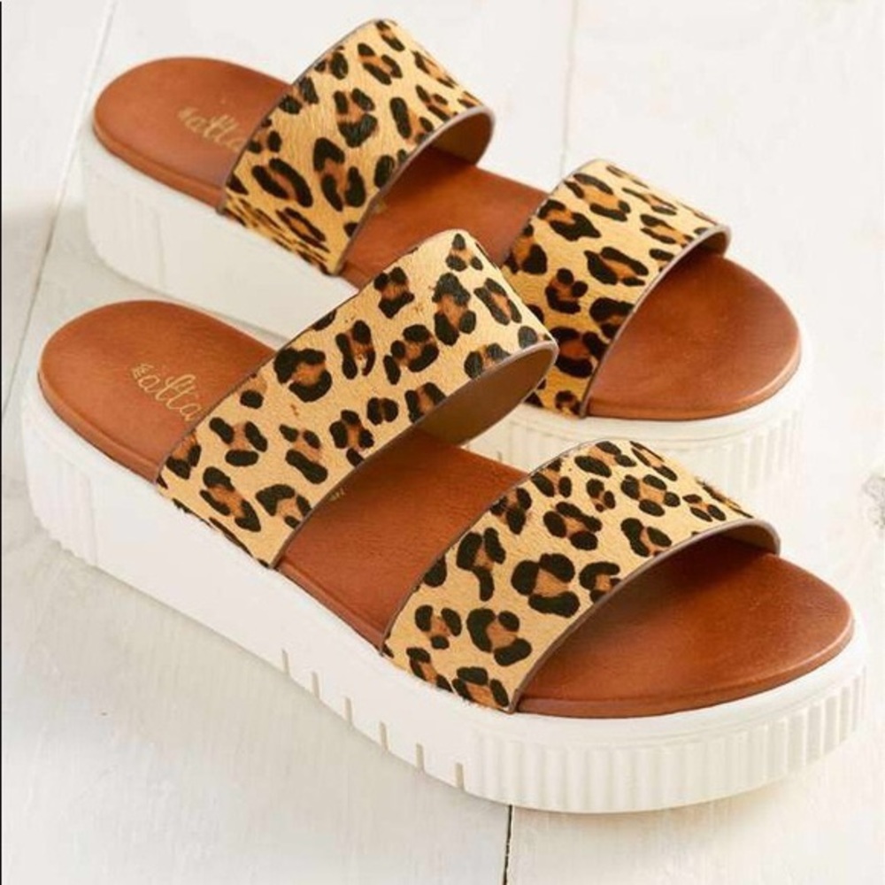 altar’d state cheetah platform shoes
